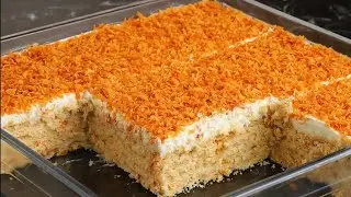 كيكات الصيف الباردة 🍰 كيكة جوز الهند بدون فرن بتدوب فالفم + كيك الحليب التركية (تريلتشا)