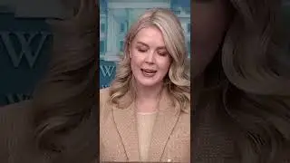 Karoline Leavitt answers question about White House fake news portal