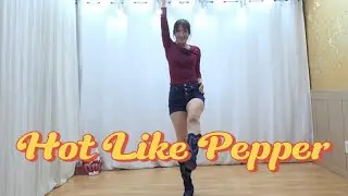 Hot Like Pepper Linedance/Easy Intermediate/Choreo:Karl-Harry Winson/핫 라이크 페퍼 라인댄스 