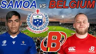 SAMOA vs BELGIUM Rugby World Cup 2027 Qualifying Live Commentary