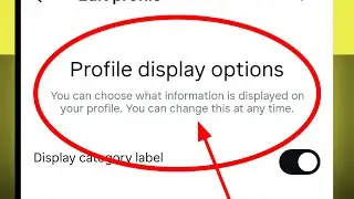 Profile Display Options Instagram Kya Hota Hai | you can choose what information is displayed on