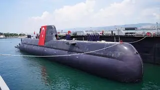 Turkish Navy launches 3rd Reis-class submarine, TCG Muratreis