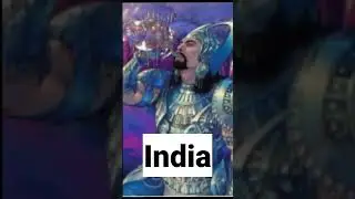 How countries and their Asian warrior look like