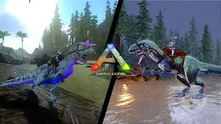 QUAL É O MELHOR?! CARNO VS MEGALOOSSAURO - ARK MOBILE
