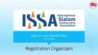 ISSA 25-cone World Series - Registration of local organizers (Q)