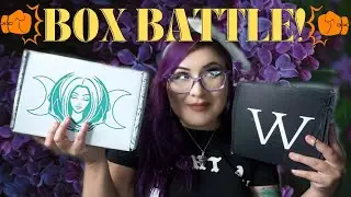 The W Box VS Inked Goddess Creations Box | Box Battle | Subscription Box Unboxing | April 2021