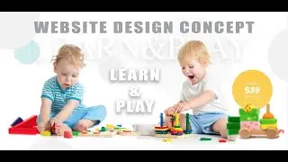 PLAY SCHOOL | LEARNING SCHOOL | INSTITUTION | JUNIOR SCHOOL | WEBSITE DESIGN CONCEPT