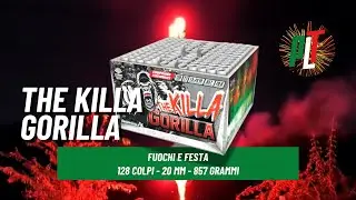 Test Batteria Compound THE KILLA GORILLA 128 colpi 20 mm 857 grammi di FUOCHI E FESTA
