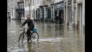 France drenched by heavy rainfall