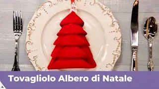 TOVAGLIOLO ALBERO DI NATALE - Tutorial passo passo