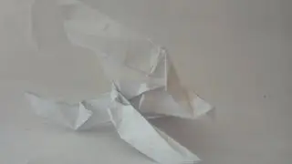how to make an origami sea monster