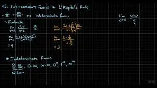 2nd Hour Calculus (1/12/26) -  Lesson 4.5.1 - L'Hopitals Rule