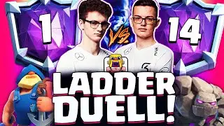 DUELL IM LADDER - FLOBBY VS XOPXSAM! EXTREM SPANNENDES FINALE! | Clash Royale Deutsch