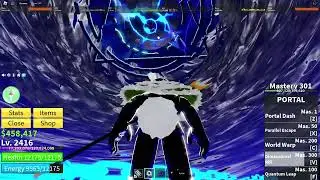 Roblox Blox Fruits | How to escape Dimensional Rift (Portal V Move)