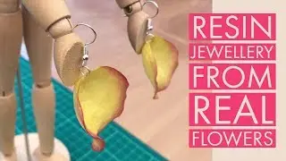 How to Make Resin Jewellery from Real Flower Petals