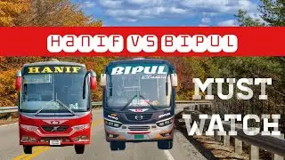 Bus race 🔥 | Bus vs Bus Overtaking Challenge | Epic Bus racing