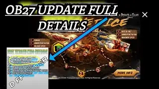 😵😵Free Fire OB27 Update All Game Changes // Free Fire New Event....😱😱