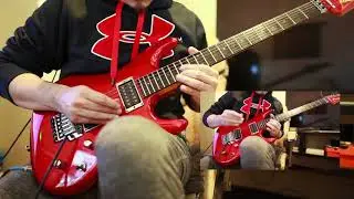 Joe Satriani - Clouds race across the sky (1st solo cover)