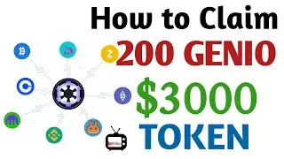 How to claim 200 Genio $3000 Airdrop