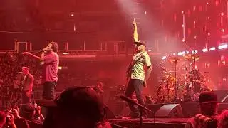 Zack de la Rocha breaking his foot United Center, Chicago, IL July 11th 2022