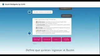 Ejemplo Chat Buz&oacute;n Inteligente CLIVO Bot