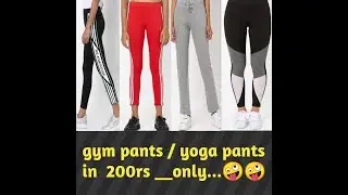 daily wear pants/ track pants/ affordable gym pants/yoga pants/tregging haul / ajio haul review/