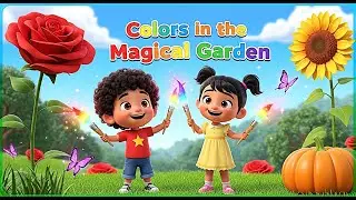 Colors in the Magical Garden #babysongs #bebefunn #cartoon #rhymes #poem #kidslearning #kids