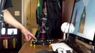 Star Wars Alarm Clock Radio Darth Vader Unboxing/Review - Vlog Day Thirty Six - 03-19-2014