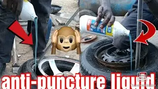 Anti-puncture liquid!!!🤧🤧🤧