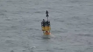 Yellow North Cardinal Buoy, Ar Pourven, Port du Bloscon, 29680 Roscoff, Finist&egrave;re, Brittany, France