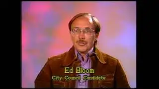 Meet the Candidates 1991 - Ed Bloom (September 1991)