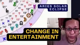 Fall and Change of the Entertainment Industry | Solar Eclipse in Aries #astrologyposts #eclipse2024
