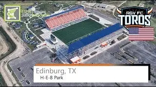 H-E-B Park (Edinburg) | Rio Grande Valley FC Toros | Google Earth | 2016
