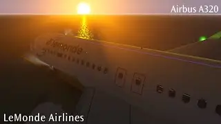 [Roblox] TRIP REPORT | LeMonde Airlines | Airbus A320 (Premium Economy) | Amrum - Alexandria