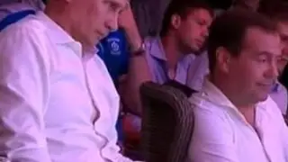 Узбек вырубил Российского бойца на глазах у Путина HD