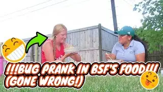 PUTTING BUGS IN HER FOOD PRANK!!! **GONE WRONG!!!**