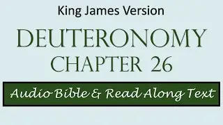 Deuteronomy 26 | KJV DRAMATIZED AUDIO BIBLE WITH TEXT