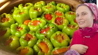 DOLMAM GÜZEL OLMUYOR DİYENLERE | Bu Tarif Biraz Farklı | BİBER DOLMASI | Biber Dolması Nasıl Yapılır