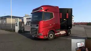 ETS 2 # 30 - New Daf 530 XG Plus ( Mirror Cam ) Driving - Logitech G29 Gameplay HD