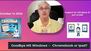 GOODBYE MS WINDOWS ---   Chromebook or iPad ?