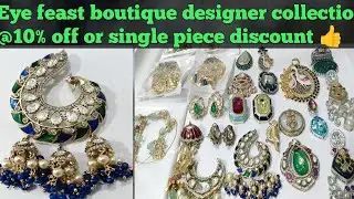 ❌❌#Eyefeast boutique designer jewellery/ wattsup 8754433119