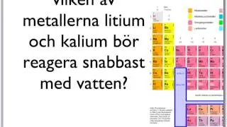 inför nationella provet i kemi åk 9