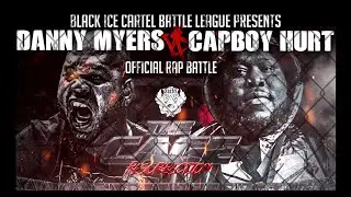 CAPBOY HURT VS DANNY MYERS | OFFICIAL BATTLE | BLACK ICE CARTEL | THE CAGE RESURRECTION | #battlerap