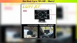 Unboxing LUFI X7 4th Gauge GPS Headup Display Turbocharged Oil Pressure Oil Temperature G Value