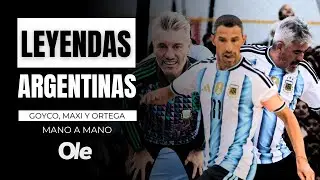 LEYENDAS DE AFA, con Ol&eacute;: SERGIO GOYCOCHEA, MAXI RODR&Iacute;GUEZ Y EL BURRITO ORTEGA