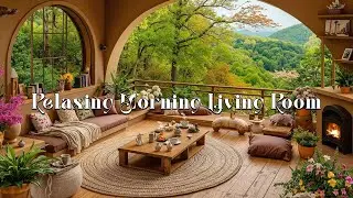 Relaxing Morning Living Room Jazz 🌱 Cozy Background Jazz for Focus, Coffee & Ease