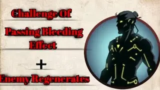 Shadow fight 2 | how to win challenge of passing bleeding effect + enemy regenerates | Vg gaming