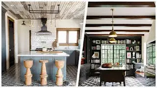 75 Multicolored Floor And Turquoise Floor Kitchen Design Ideas You'll Love ⭐️