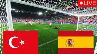 TURKEY vs SPAIN 1-2 UEFA EURO 2024 Match Highlights FC 24