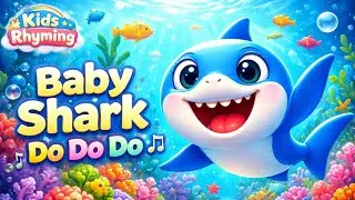 Baby Shark do do do 🦈 | Fun Kids Rhyme | Nursery English Rhymes